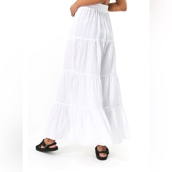 Shelesea Pant high-waisted Mara Hoffman - S - NWOT - Beach pool cruise vacation - Picture 7 of 8